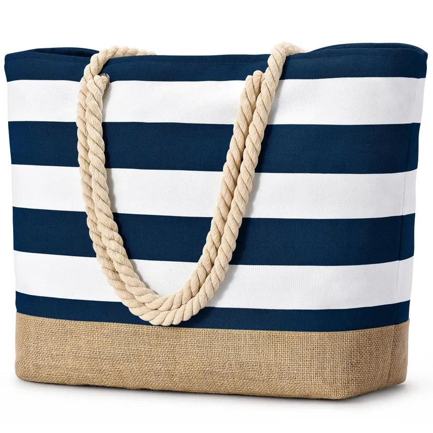 Bolsa de playa artesanal