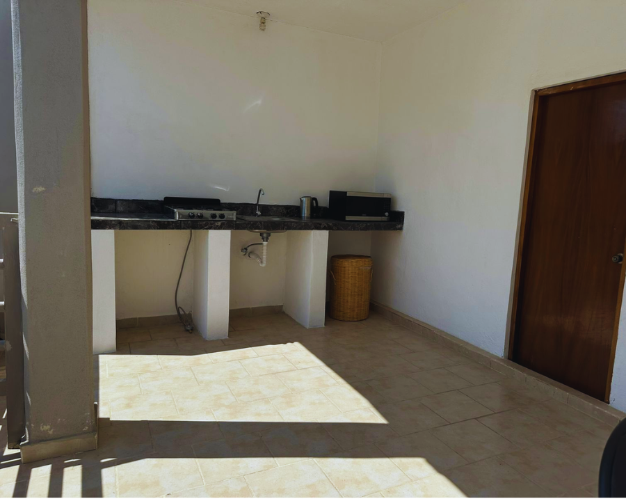 Cocineta equipada en Bungalows Huerta