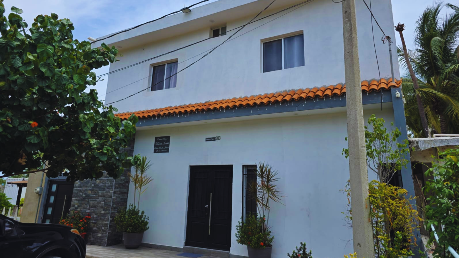 Casa vacacional con alberca climatizada en Punta Pérula - Casa María Isabel