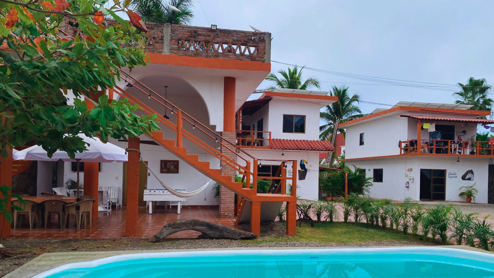 Fachada principal de Casa Diana