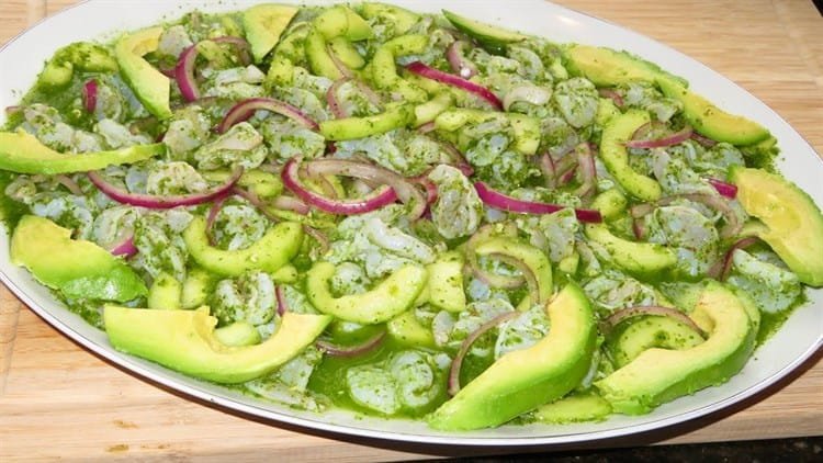 Aguachile Verde de Camarón